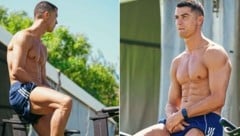 Immer wieder beeindruckend, wie austrainiert Cristiano Ronaldo (immer noch) ist.
