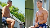 Immer wieder beeindruckend, wie austrainiert Cristiano Ronaldo (immer noch) ist.