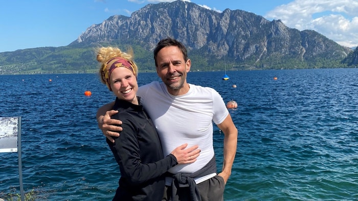 Der 57-jährige Top-Manager Christian W. mit seiner 29-jährigen Ehefrau