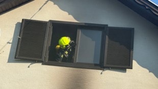 Der Einsatz erfolgte unter schwerem Atemschutz. 