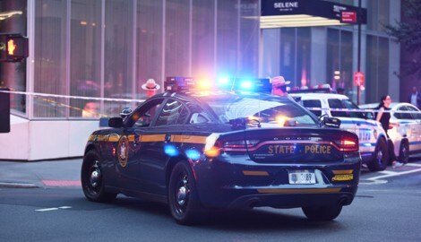 Die New Yorker Polizei war im Einsatz. (Archivbild)