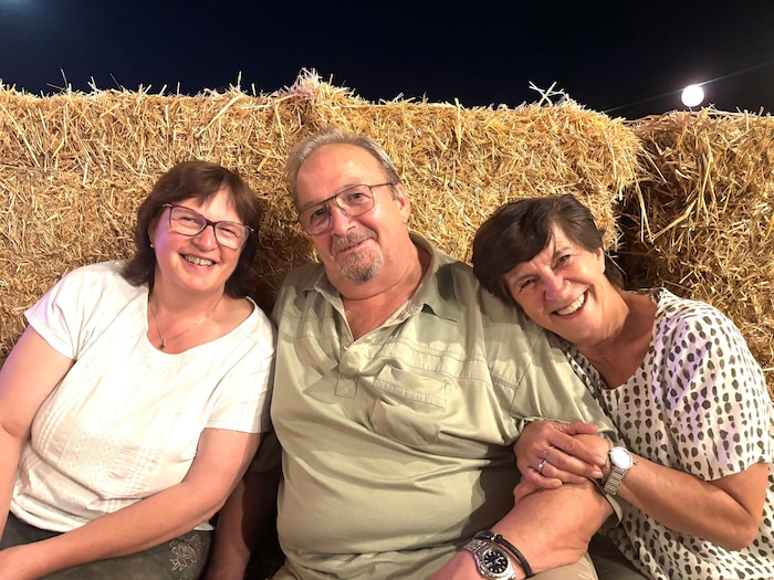 Gaby, Franz und Eva aus Oberösterreich sind auch heuer beim Gackern mit dabei.