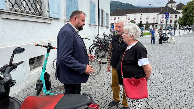 Ein offenes Ohr für die Bürger: Wenn Markus Fäßler durch die Stadt geht, wird er von vielen ...
