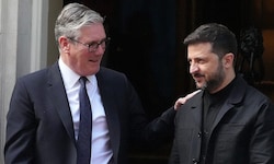 Der britische Premierminister Keir Starmer mit dem ukrainischen Präsidenten Wolodymyr Selenskyj