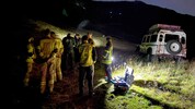Fast 60 Feuerwehr-Kameraden schwärmten im Suchgebiet aus.