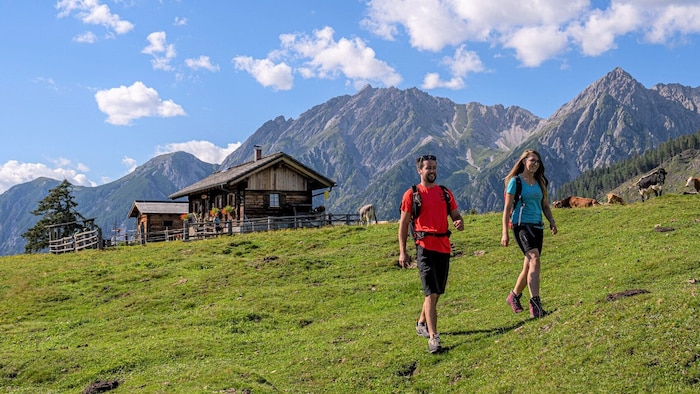 Die Gäste wandern auf vielen Gipfeln.