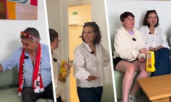Werner Kogler, Sigi Maure rund Alma Zadic: Ihr Video sorgt für Lacher im Internet. 