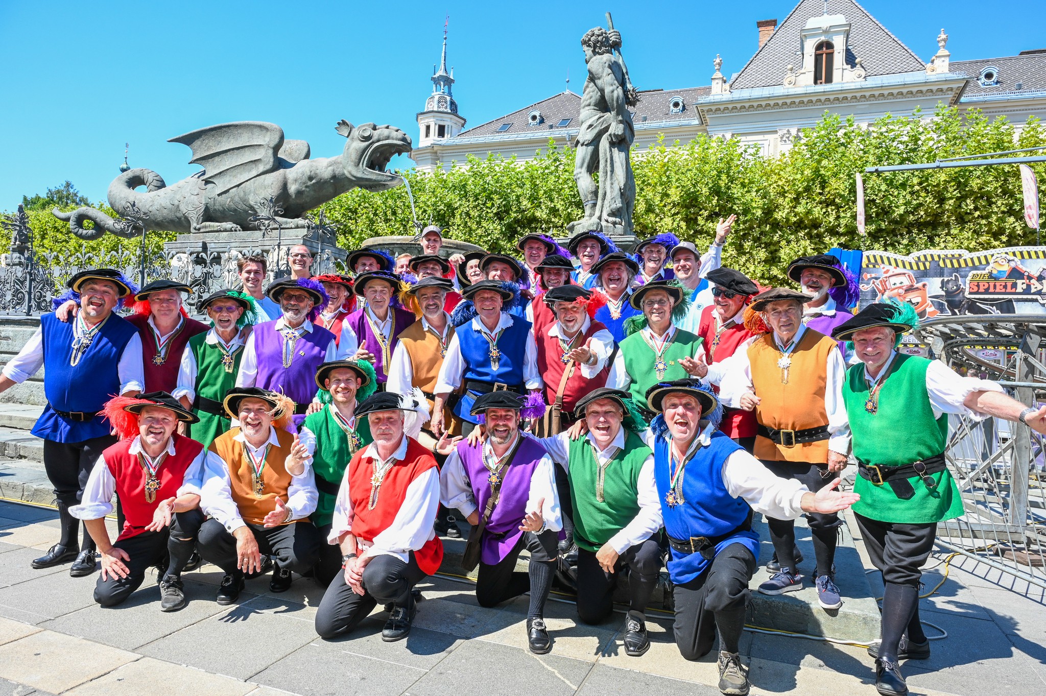 Die Stadtrichter zu Clagenfurth laden im Fasching zum Stadtgerücht, im Sommer zum ...