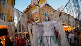 In eine Phantasiewelt konnten Altstadtzauberbesucher eintauchen.