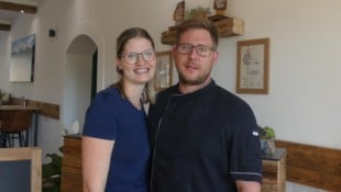 Das Duo führt seit 2018 das beliebte Landgasthaus in Kohldorf bei Kühnsdorf.