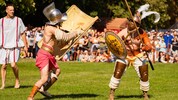 Ob Gladiatorenkämpfe oder Legionärstruppen: Römerfest in Carnuntum punktet mit Action.