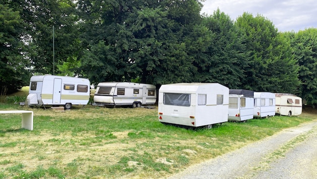 Das fahrende Volk war mit Wohnwägen unterwegs. (Symbolbild)