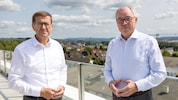 OÖ-Landesrat Markus Achleitner und NÖ-Landesrat Stephan Pernkopf