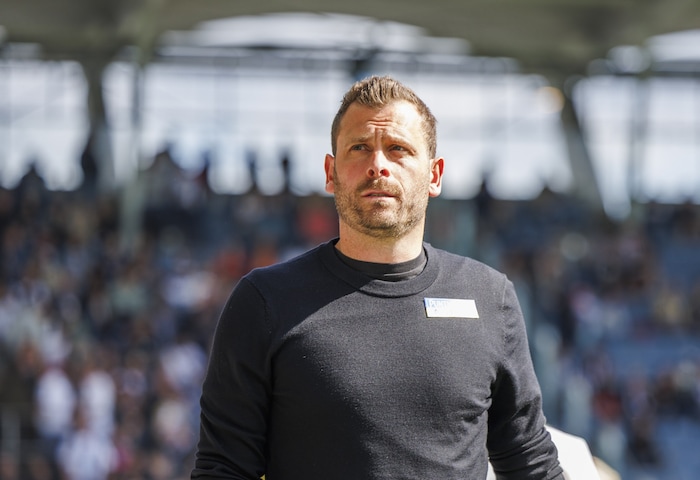 Sturm-Trainer Jürgen Säumel