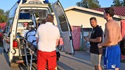 Kiril Ristoskov wurde von der Rettung ins Spital gebracht.