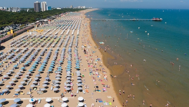 Drama im beliebten italienischen Badeort Lignano Sabbiadoro an der Adria (Archivbild)