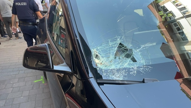 Die Polizei stand mit drei Streifen im Einsatz