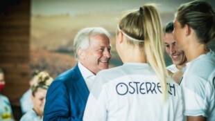 Für den Frauen-Fußball war Leo Windtner ein Förderer.