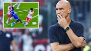 Salzburg-Trainer Thomas Letsch bezeichnete die Attacke als „ein wirklich übles Foul“.