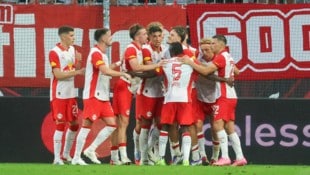 Red Bull Salzburg gewann gegen den GAK mit 5:0.