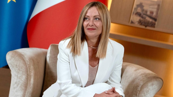 Italiens Ministerpräsidentin Giorgia Meloni