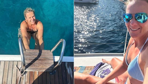 Niki Hosp genießt den Sommer.
