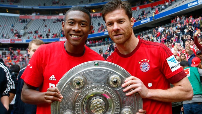 Alaba und Alonso spielten von Sommer 2014 bis Sommer 2017 zusammen beim FC Bayern. In dieser ...