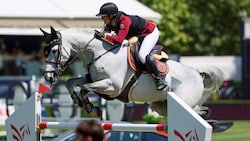 Mit Colestus Cambridge schaffte es Katharina Rhomberg bei den Global Champions in London auf ...