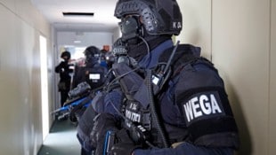 Insgesamt acht WEGA-Beamte (Symbolbild) wurden zur Wohnung des 29-Jährigen gerufen – drei ...