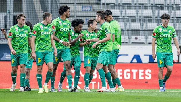 Die WSG Tirol steht nach zwei Spielen auf dem ersten Platz.