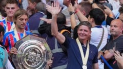 Großer Jubel bei Crystal Palace und Trainer Oliver Glasner!