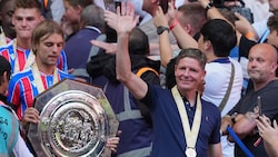 Großer Jubel bei Crystal Palace und Trainer Oliver Glasner!