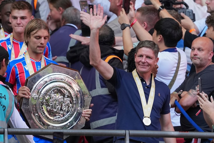 Großer Jubel bei Crystal Palace und Trainer Oliver Glasner!