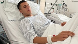Kiril Ristoskov am Sonntag Morgen in der Klinik.