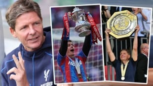 Oliver Glasner holte mit Crystal Palace bereits zwei Trophäen.