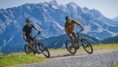 Vor der spektakulären Kulisse des Hochkönigs testete die „Radkrone“, wie viel mehr Leistung das ...
