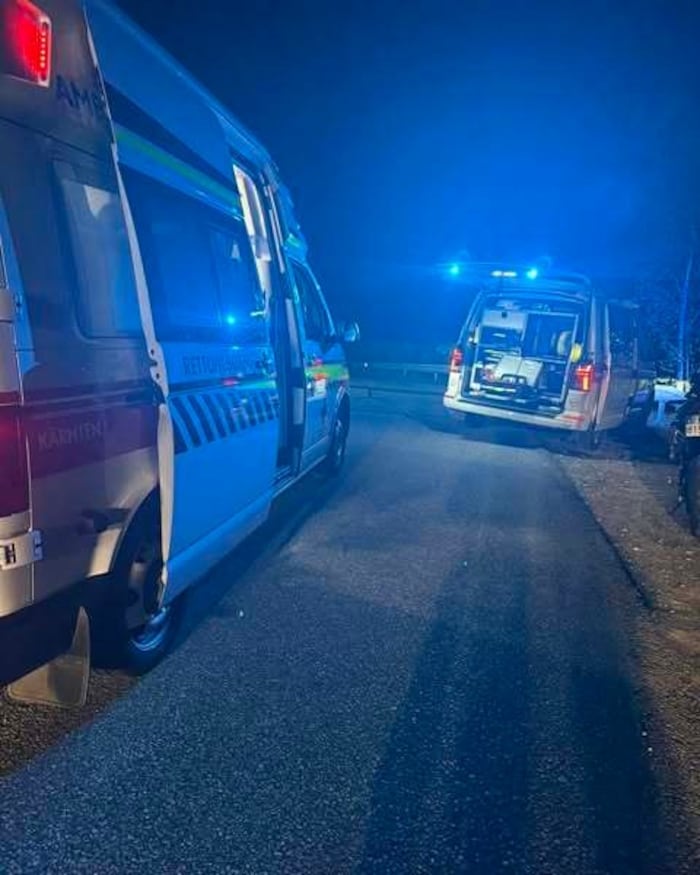 Neben Rettung und Polizei standen auch die Feuerwehren Arndoldstein und Hohenthurn im Einsatz.