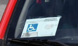 Der Lenker platzierte den angeblich gefundenen Ausweis hinter seiner Scheibe. (Symbolbild)