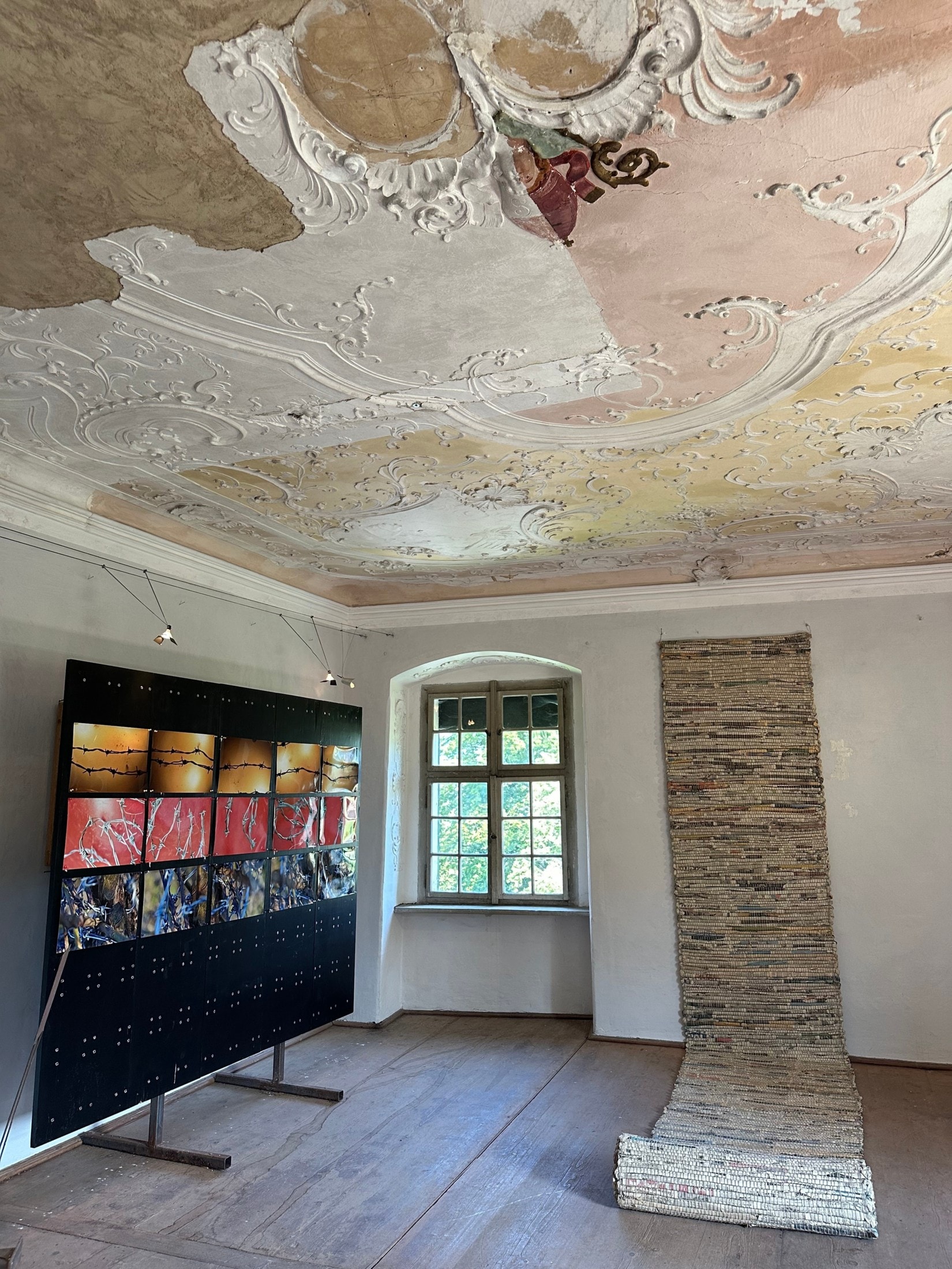 Auch im Schloss gibt es viel Kunst zu entdecken