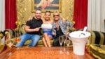 Eifersucht zwischen Ginger Costello, ihrem Ex, Bert Wollersheim und Freund Lukas (li.) gibt es ...