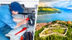Im Krankenstand darf der Installateur offiziell in seine Heimat Mazedonien reisen.
