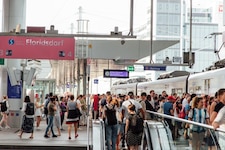 Die S-Bahnstammstrecke zwischen Praterstern und Floridsdorf ist noch bis 1. September gesperrt.