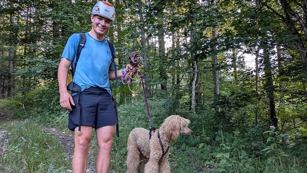 Der Hund wurde sicher ins Tal gebracht.