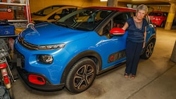 Ursula Weilharter hat ihren geliebten Citroen wieder.
