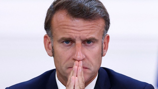 Frankreichs Präsident Emmanuel Macron denkt nicht an Rücktritt.
