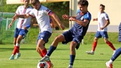 Niklas Stinnig (li.) muss mit Arriach weiterhin auf den ersten Punkt warten.