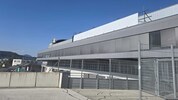 Seit 1. August wartet Sportpark-Geschäftsführer Daniel Greiner, dass die mit einer Plane ...