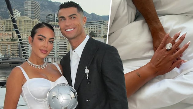 Ronaldo und seine Georgina