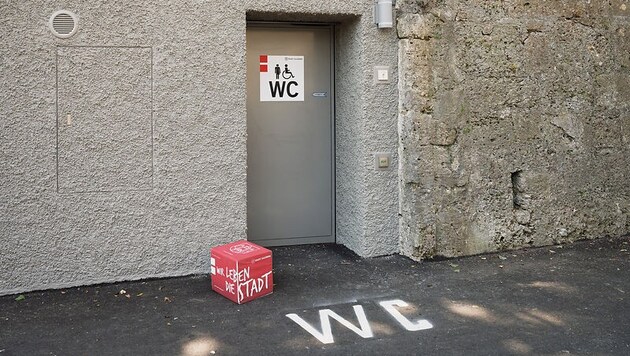 Zwischen Müllner Schanze am Mönchsberg und Salzach gibt es jetzt die Möglichkeit zur ...