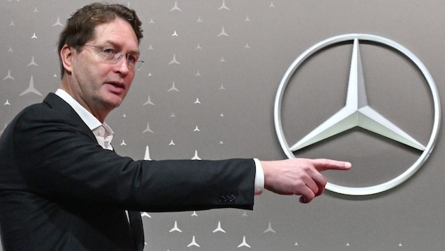 Mercedes-Chef Ola Källenius befürchtet eine düstere Zukunft.